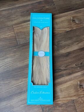 24" Blonde Halo Hair Extensions - Color 116 - Remy Human Hair